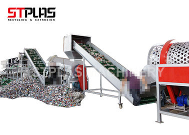 De compacte Wasmachine van de HUISDIERENfles/de Plastic Installatie 1000kg/h van de Recyclingswas