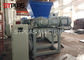 Op zwaar werk berekende Plastic Ontvezelmachinemachine, Dubbele Schacht Rubberband/Houten Ontvezelmachine