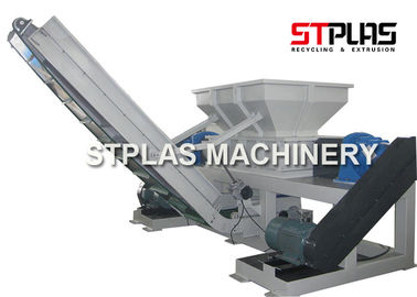 De tweelingmachine van de Schacht Industriële Plastic Ontvezelmachine voor het Vat van de Containertrommel het Verpletteren