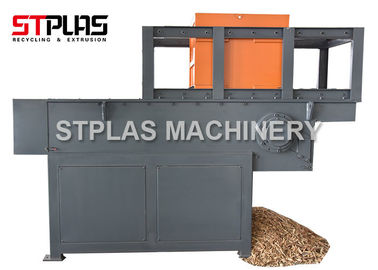 De industriële Houten Chipper Enige Schacht van de Ontvezelmachinemachine voor het Hout van het Verbrijzelingsafval
