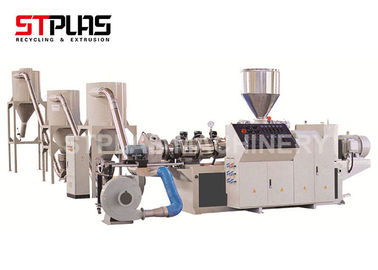 De duurzaam Plastic Machine van de Recyclingskorrel/pvc die machine met Heet Knipsel pelletiseren