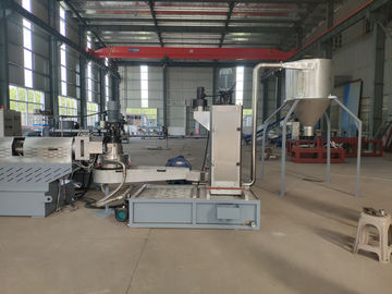 Three In One Plastic Recycling Pellet Machine With Single Screw Extruder