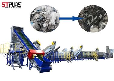 OEM Plastic Filmwas het Afvalpe van de Recyclingsmachine/de pp Geweven Lijn van de Zakwas