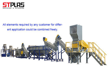 Kleur Aangepaste Plastic Filmwasmachine Kleine Plastic Recyclingsmachine