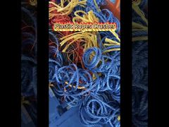 Zware kunststof HDPE PE touwvermaler 200-500kg/u