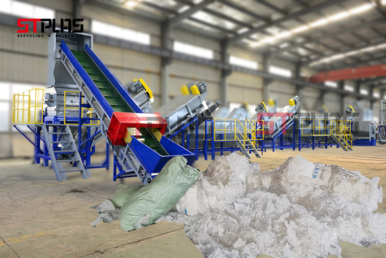 Hoge snelheids Plastic Film die Machine 90KW voor Kringloopce-Certificaat drukken