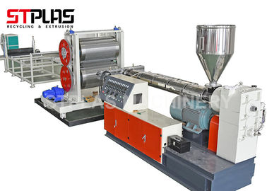 HDPE Machine van de het Bladuitdrijving van de Afvoerkanaalraad de Plastic, Plastic Blad die Machine maken