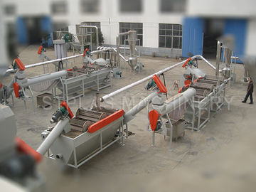 Hoge snelheids Plastic Was Recyclingsmachine voor Lege Shampooflessen