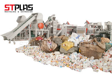 Hoge snelheids Plastic Was Recyclingsmachine voor Lege Shampooflessen