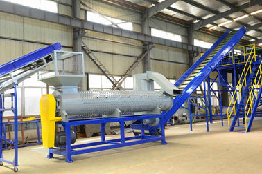 Hoge Machts Plastic Was Recyclingsmachine met het Sorteren van het Vlekkenmiddel van het Materiaaletiket