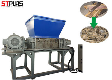 OEM 1000kg/h Plastic de Machined2 Bladen Twee van de Filmontvezelmachine Schachtontvezelmachine
