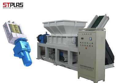 De Machineontvezelmachine van de tweeling-schacht Plastic Ontvezelmachine voor Plastic Recycling met D2-Blad