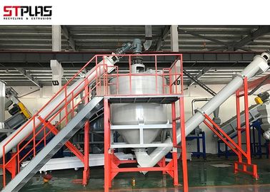 HUISDIEREN Plastic Flessenspoelen Plastic de Stoomwasmachine van de Recyclingsmachine met NaOH