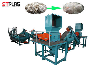 Snelle LDPE Afvalfilm Plastic Recyclingsmachine en Wasmachine met de Lange Dienst