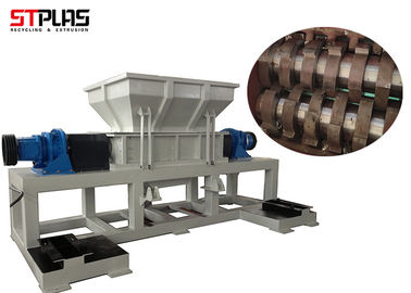 Twee Industriële Plastic de Ontvezelmachinestplas ST2 Machines van de Schachtfles voor Grote Capaciteit
