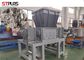 Rubber Verscheurende van de de Ontvezelmachinemachine van de Afval Plastic Fles Dubbele de Schachtenenergie - besparing