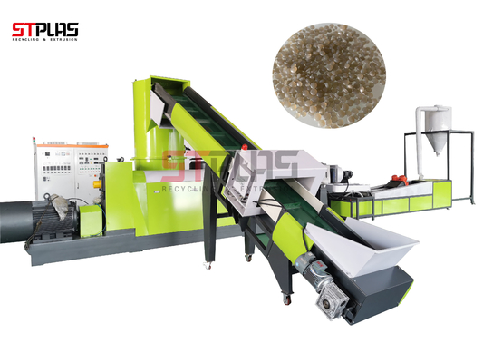 Roestvrij staal recycling plastic pellet machine 100kw met Chinese merk reducer