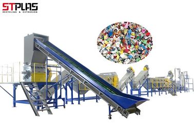 Pp-PE Flessenhdpe Plastic van de Recyclingsmachine Automatische 12 Maanden de Garantie