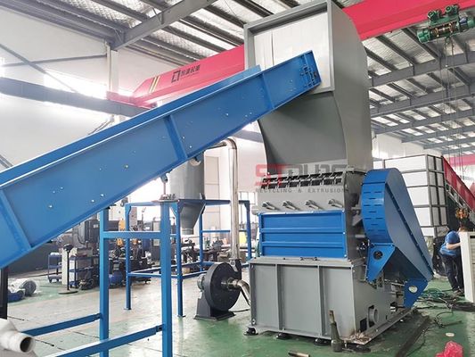 SGS 3000kg/H de Plastic Ontvezelmachine van het de Machineafval van de Schrootmaalmachine